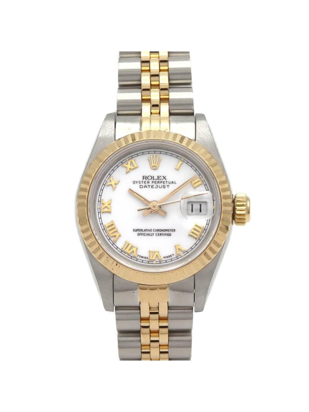 Rolex Datejust Stainless Steel Yellow Gold Automatic Watch